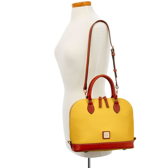 Dooney & Bourke Pebble Grain Satchel - Picture 4 of 5